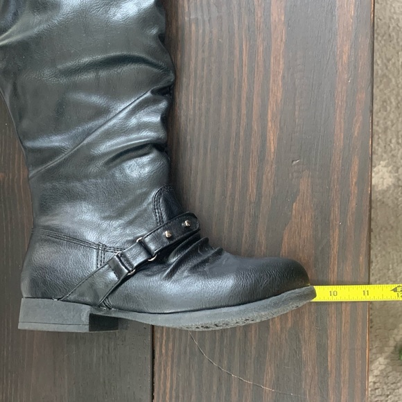 Top Moda Black Riding Boot NWOT - Picture 7 of 7